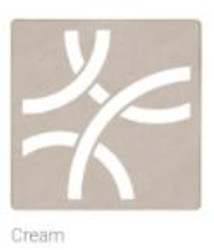 Schluter Kerdi Drain Trendline Curve Cream TSC